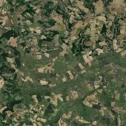 Vue aérienne des environs de Domaine du Lac de Néguenou
