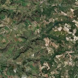 Vue aérienne des environs de Camping du Plan d'eau des Chênes