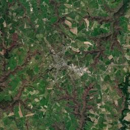Vue aérienne des environs de Le hameau Saint-Martial