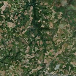 Vue aérienne des environs de Aire de camping-car municipale de Baraqueville