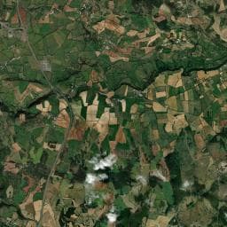 Vue aérienne des environs de Camping à Massegros Causses Gorges