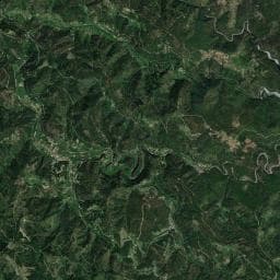 Vue aérienne des environs de Le Martinet