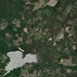 Vue aérienne des environs de La Clairière