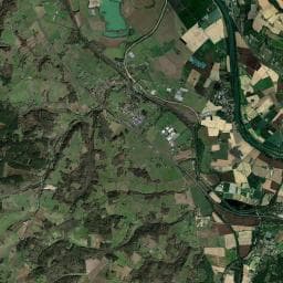 Vue aérienne des environs de Aire de Buzet sur Baïse