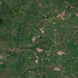 Vue aérienne des environs de Camping à Espinas