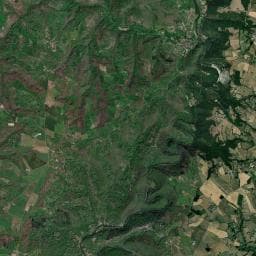 Vue aérienne des environs de Camping municipal La Capelle