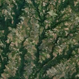 Vue aérienne des environs de Aire de camping-car de la Combe d'Issart