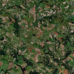 Vue aérienne des environs de Aire de camping-car : 6 emplacements à la ferme