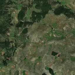 Vue aérienne des environs de Robinets de l'Aven Armand