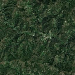 Vue aérienne des environs de Aire de repos à Sainte-Cécile-d'Andorge