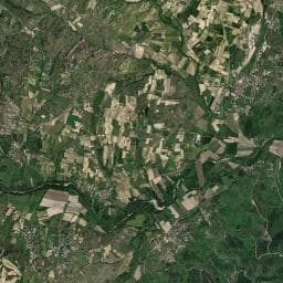 Vue aérienne des environs de L'Universal
