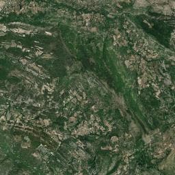 Vue aérienne des environs de Font Combran