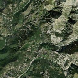 Vue aérienne des environs de Cabane du Col