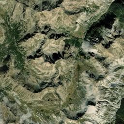 Vue aérienne des environs de Cabane de Valloar