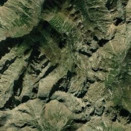 Vue aérienne des environs de Rifugio san Giuseppe