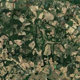 Vue aérienne des environs de Aire autoroutière Agen Porte d'Aquitaine