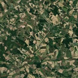 Vue aérienne des environs de Aire de stationnement pour camping-cars à Vazerac