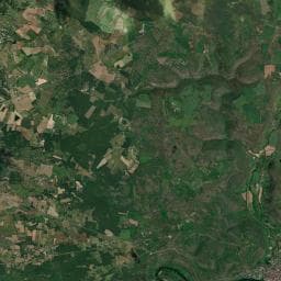 Vue aérienne des environs de Les Trois Cantons