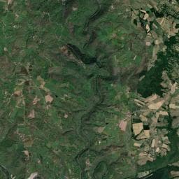 Vue aérienne des environs de Village Nature de Mergieux