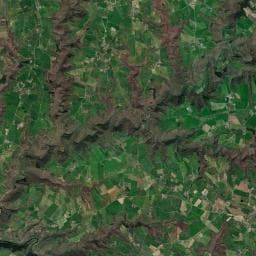Vue aérienne des environs de Camping à Tayrac