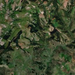 Vue aérienne des environs de Aire de Saint-Beauzély