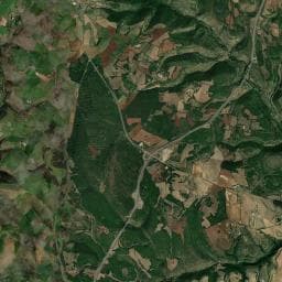 Vue aérienne des environs de Cazelle
