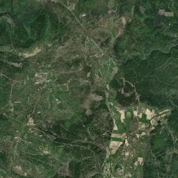 Vue aérienne des environs de Cabane de Beth