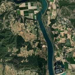 Vue aérienne des environs de Camping Capfun le Beauregard