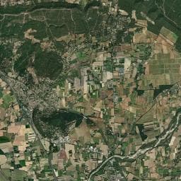 Vue aérienne des environs de Aire de la Grappe