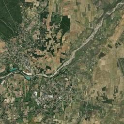 Vue aérienne des environs de Domaine Rigot