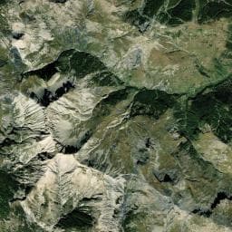 Vue aérienne des environs de Gîte d'étape de Roya "Ma Vieille école"