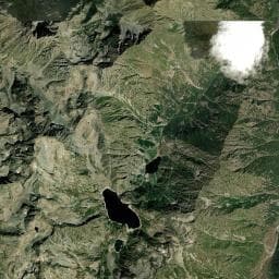 Vue aérienne des environs de Bivacco Silvio Varrone