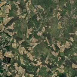 Vue aérienne des environs de Domaine de Cavailla