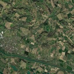 Vue aérienne des environs de Camping Val de Garonne