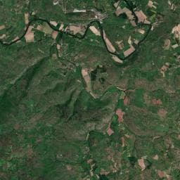 Vue aérienne des environs de Fromagerie Vacherie de rivet