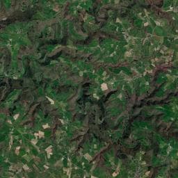 Vue aérienne des environs de Saint-Just-sur-Viaur
