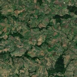 Vue aérienne des environs de Aire de camping-car à Durenque