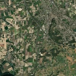 Vue aérienne des environs de Le Camping du Lavandin