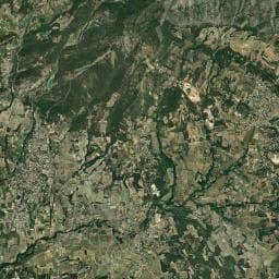 Vue aérienne des environs de Le Bouquier