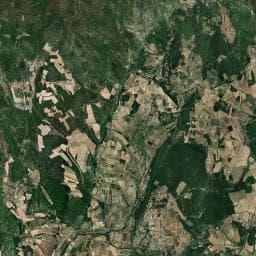 Vue aérienne des environs de Fontaine d'Aurel