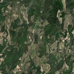 Vue aérienne des environs de Bories du  Jas des Terres du Roux