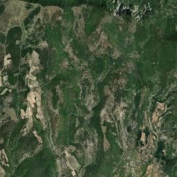 Vue aérienne des environs de Jasse de la Chapellane Haute