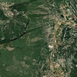 Vue aérienne des environs de Cabane de Beau-Fayée