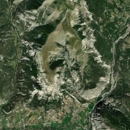 Vue aérienne des environs de Paradis Les Relarguiers