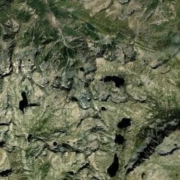 Vue aérienne des environs de Bivacco Speranza