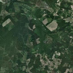 Vue aérienne des environs de Le Tuc