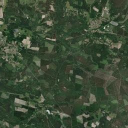 Vue aérienne des environs de Sen Yan