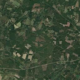 Vue aérienne des environs de Un refuge à Cachen
