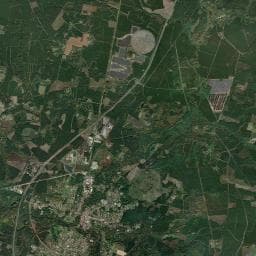 Vue aérienne des environs de Aire de camping-car à Arue