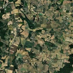 Vue aérienne des environs de Camping Le Mouliat